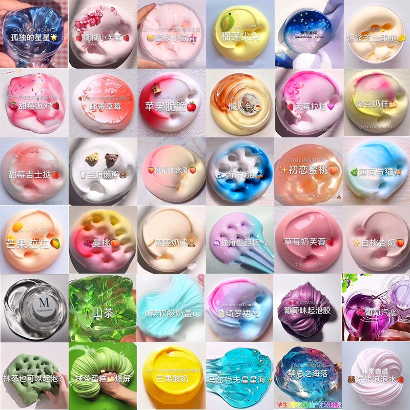 High quality and safe Bubbly Slime - Affordable Sensation Clay, M Slime ...