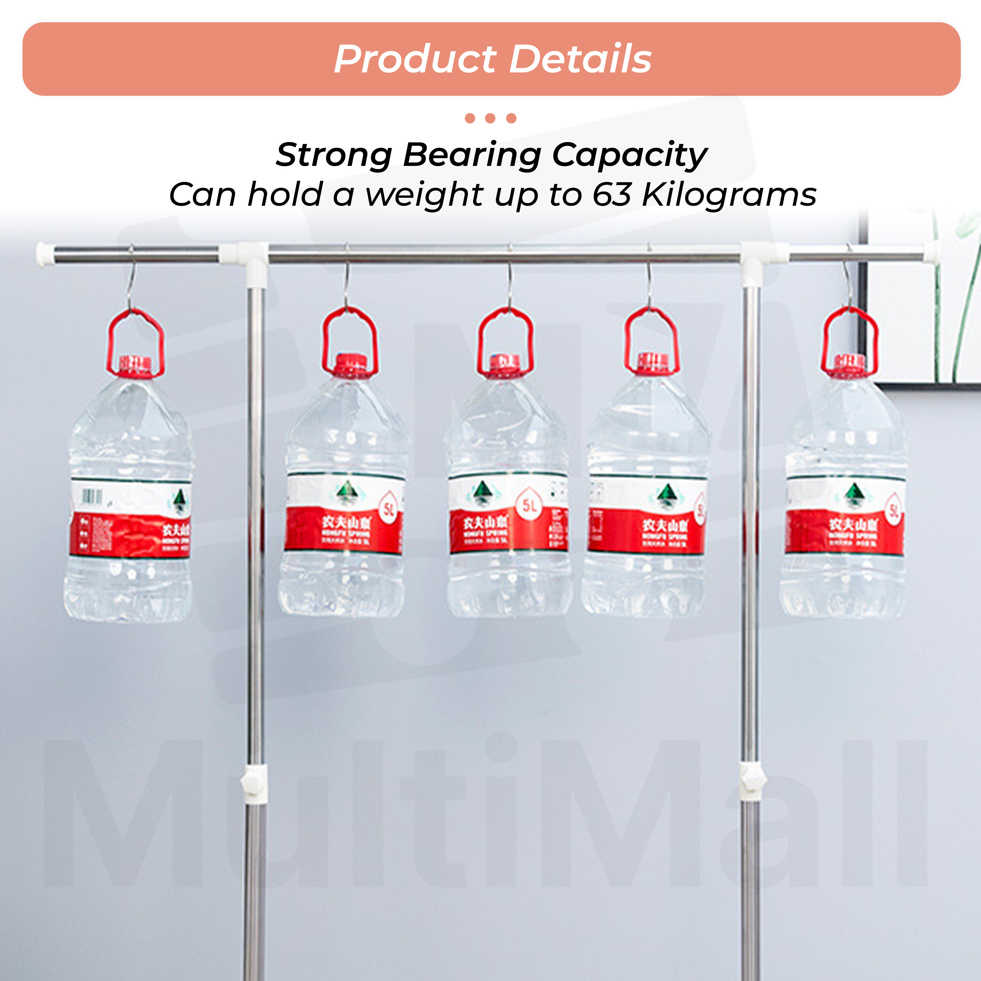 H-Type 1.35M Single Pole Laundry Rack | Drying Clothes Rack | Laundry ...