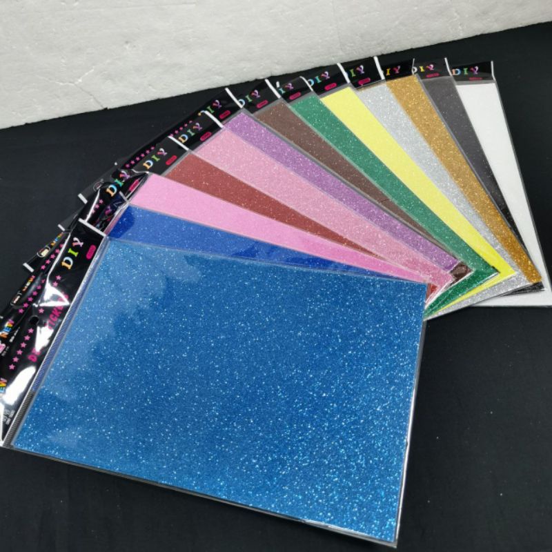 STK 03] Foam Sticker, Foam Glitter Sheet