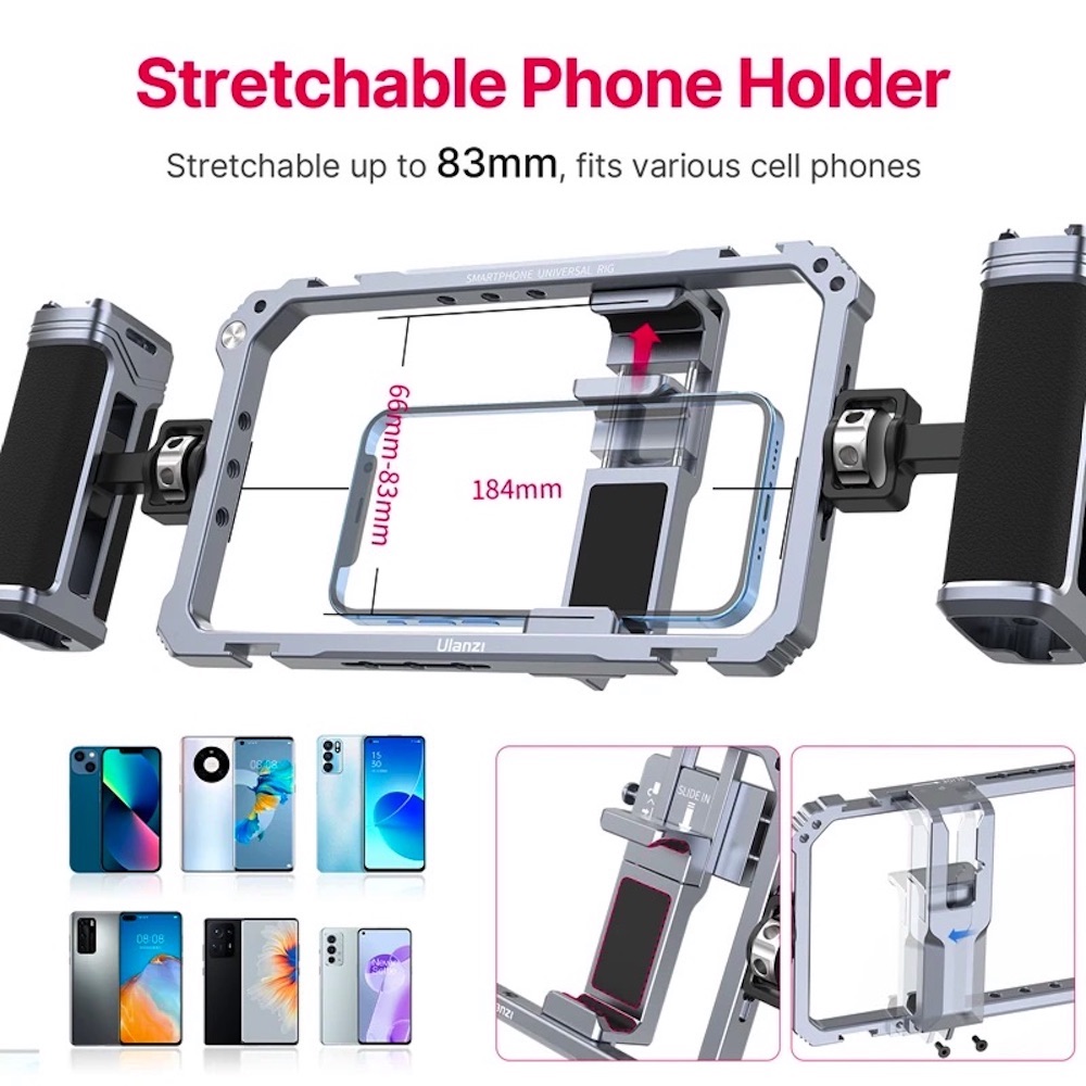 Ulanzi Metal Cage Rig for Smartphone | Shopee Singapore