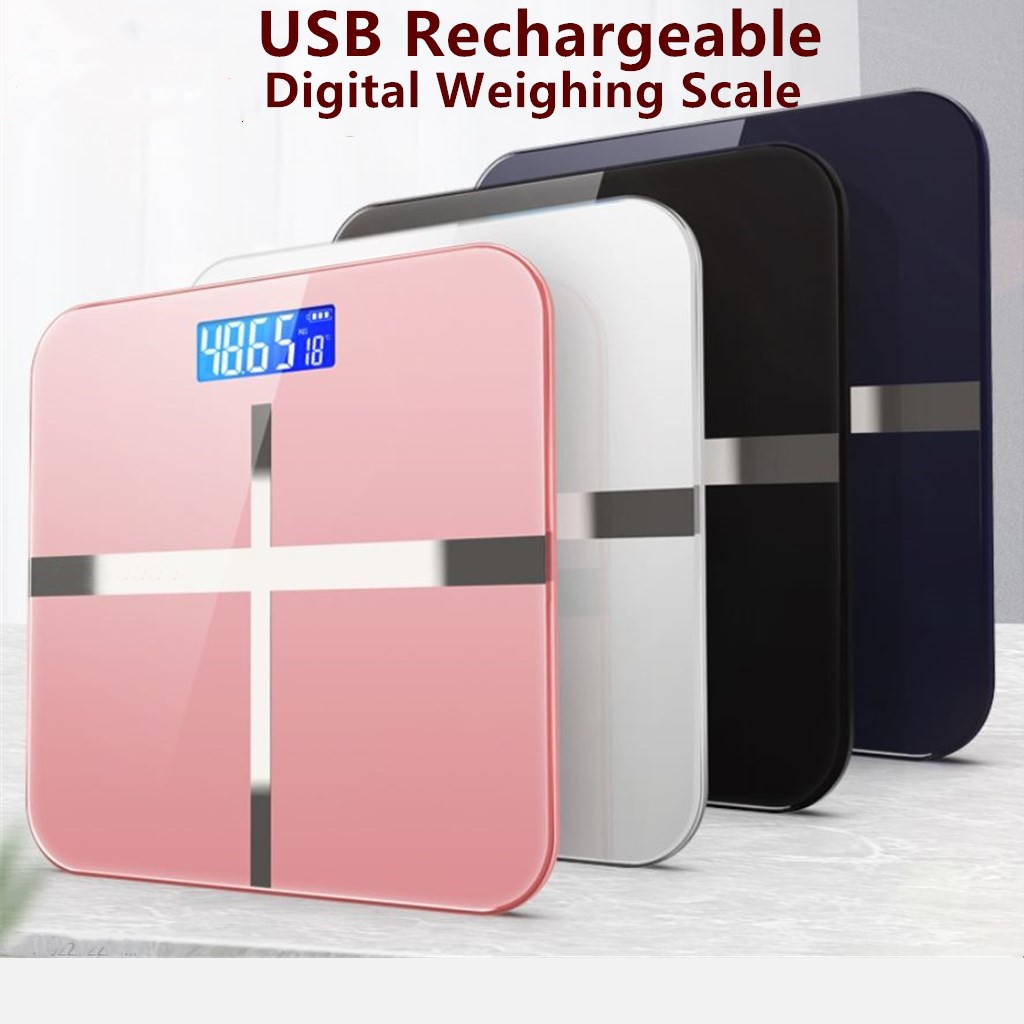 Local Seller German Style USB Digital Body Weighing Scale Weight Scale ...