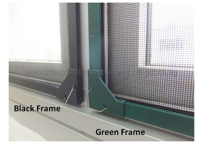 DIY Magnetic Mosquito Net / Insect Screen Kit (Flyscreen) White Grey ...
