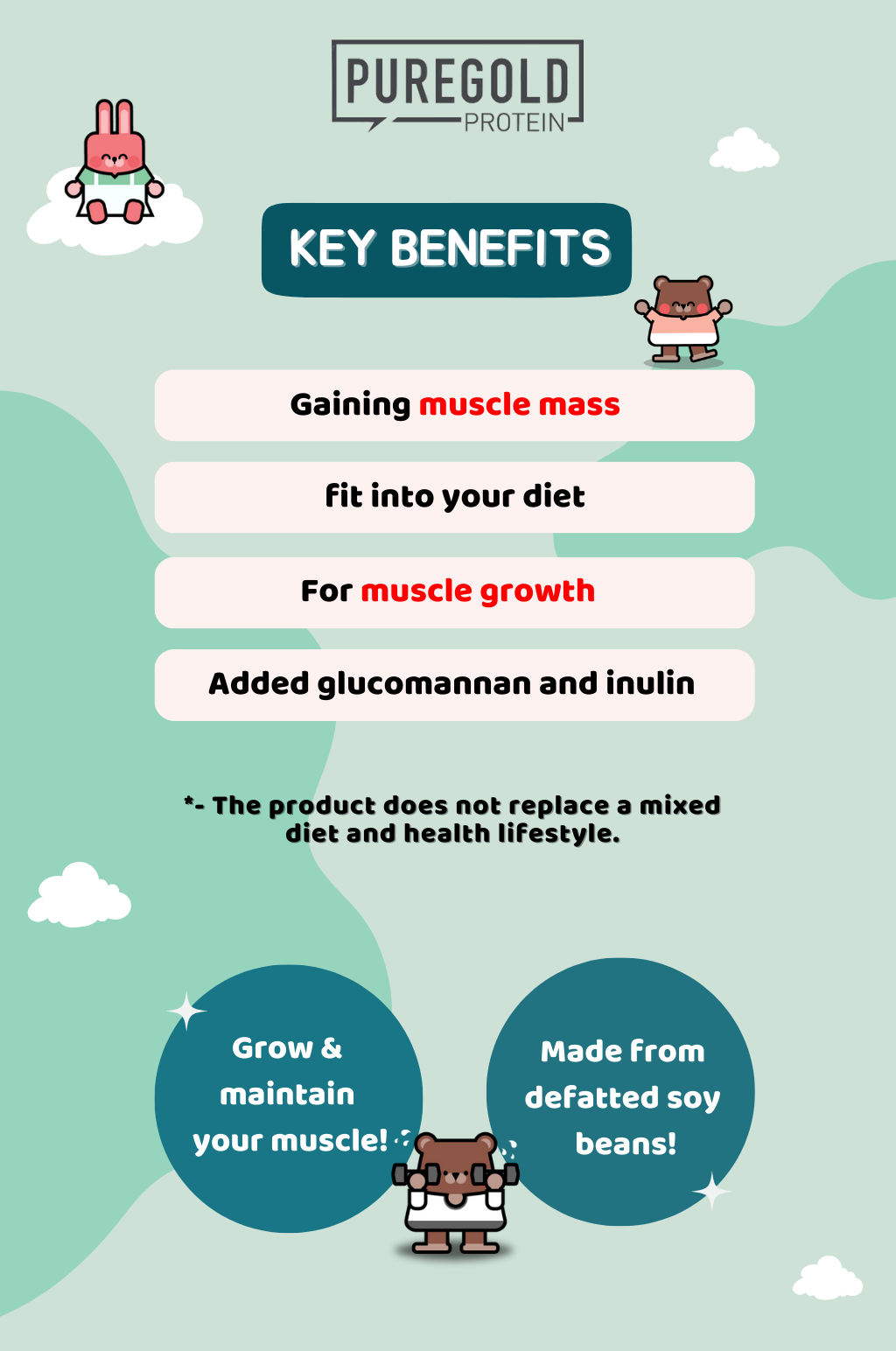 Pure Gold Protein Diet Shake 450G | Chocolate Pudding, Peach Yogurt ...