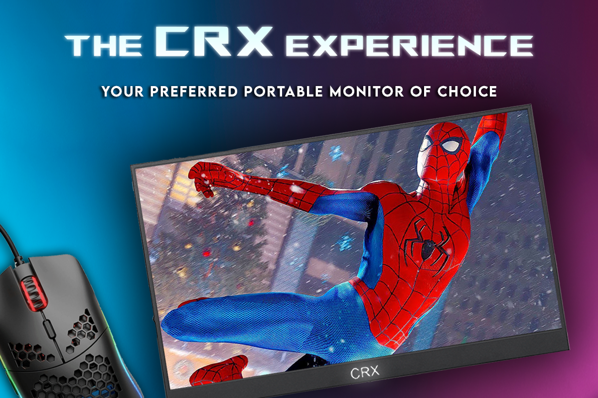 CRX Portable Monitor For Gaming / Office / Student / 60Hz/ 144Hz (Local ...