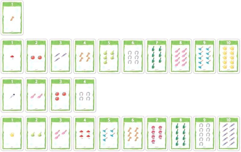 Playroom Entertainment Count Me In! Number Sequence Counting Card Game ...