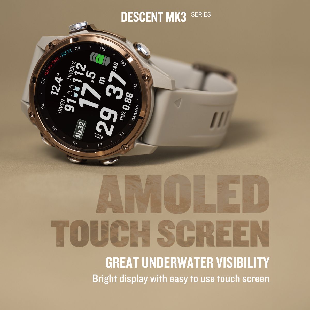 Garmin Descent Mk3i (51mm) The Advanced Dive Computer & Smartwatch ...