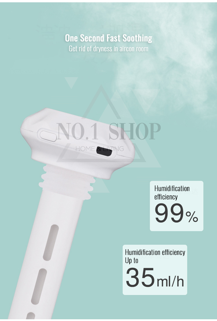 🇸🇬 Portable Air Humidifier / USB Air Humidifier / Water Bottle Cap Mist ...
