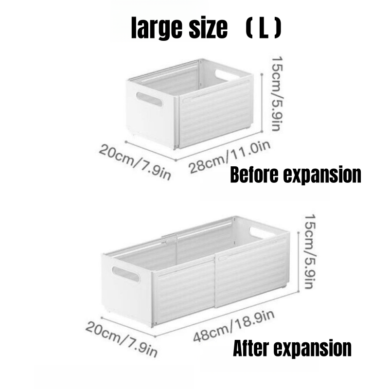 【SG Stock】 stackable Scalable Storage Box Organizsation Box Wardrobe ...