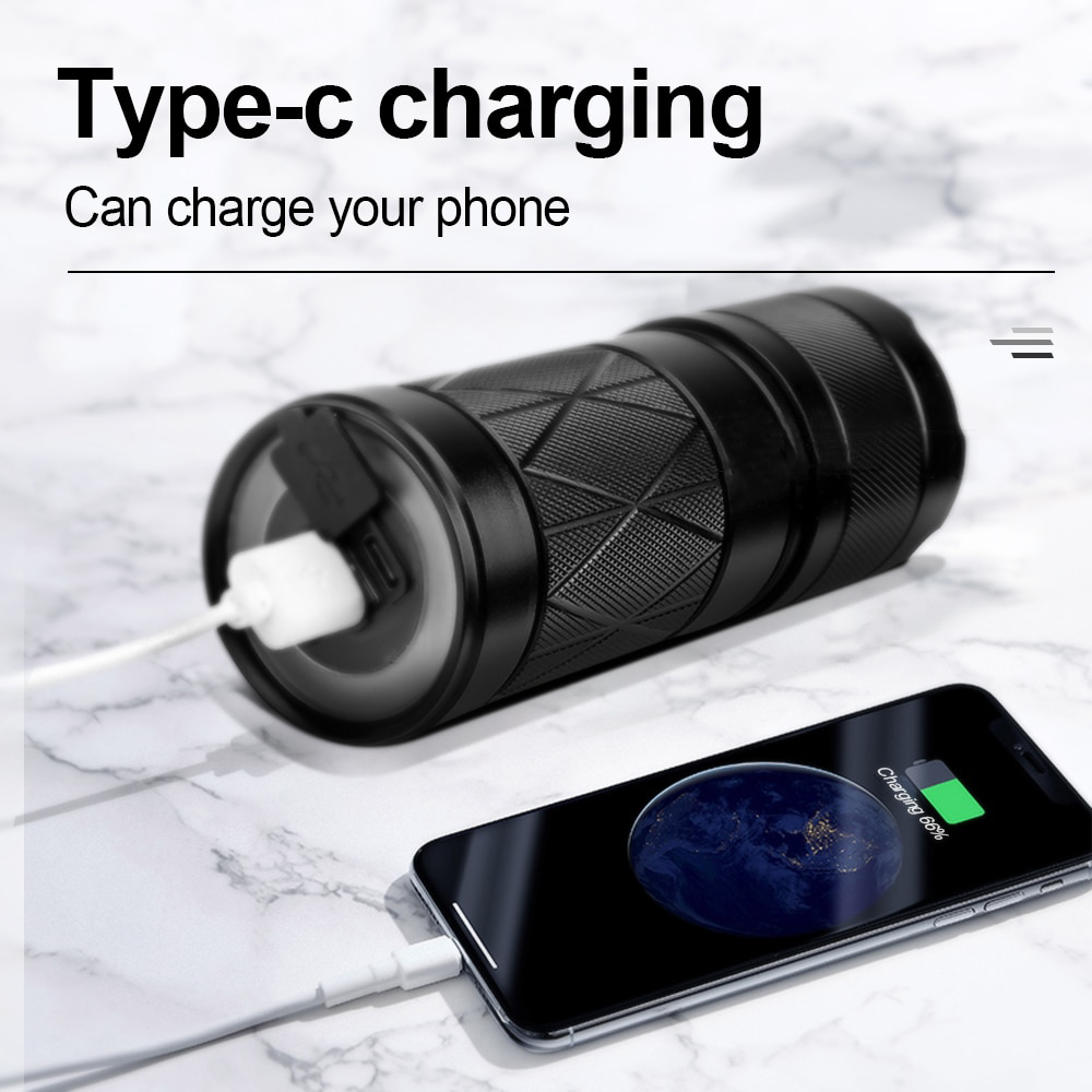 Super Outdoor Flashlight G48 LED Torch Light Super bright Flashlight ...