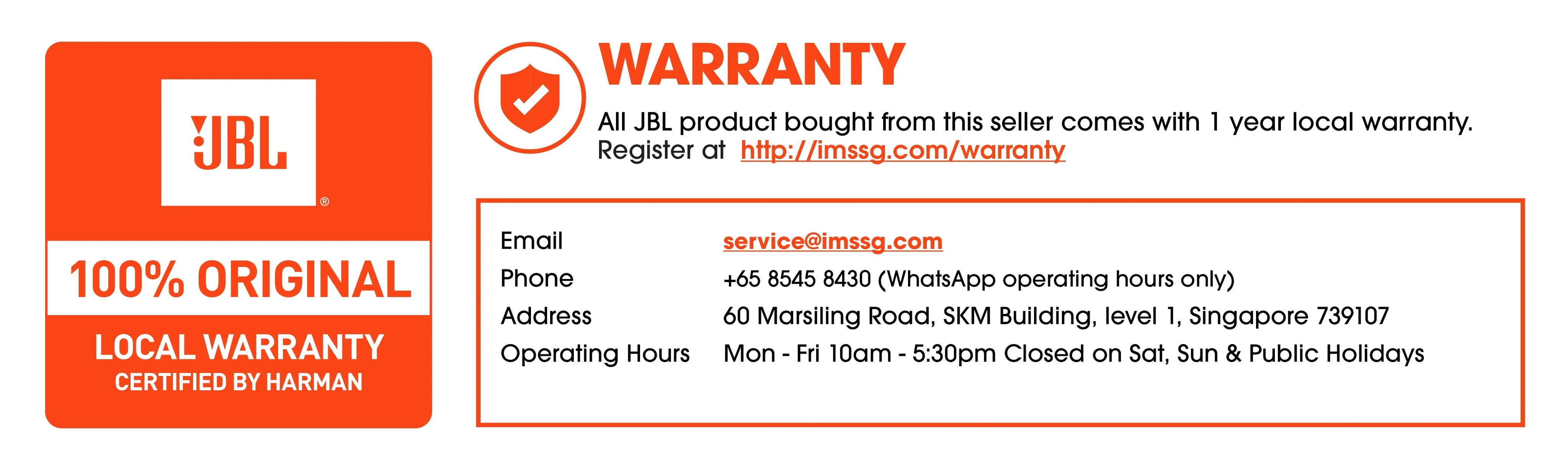 Jbl headphones warranty online registration