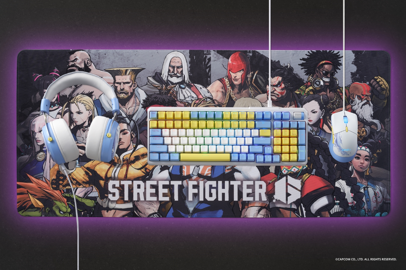 Cooler Master CK570 SF6 Chun-Li Mechanical Keyboard (98 Keys Layout ...