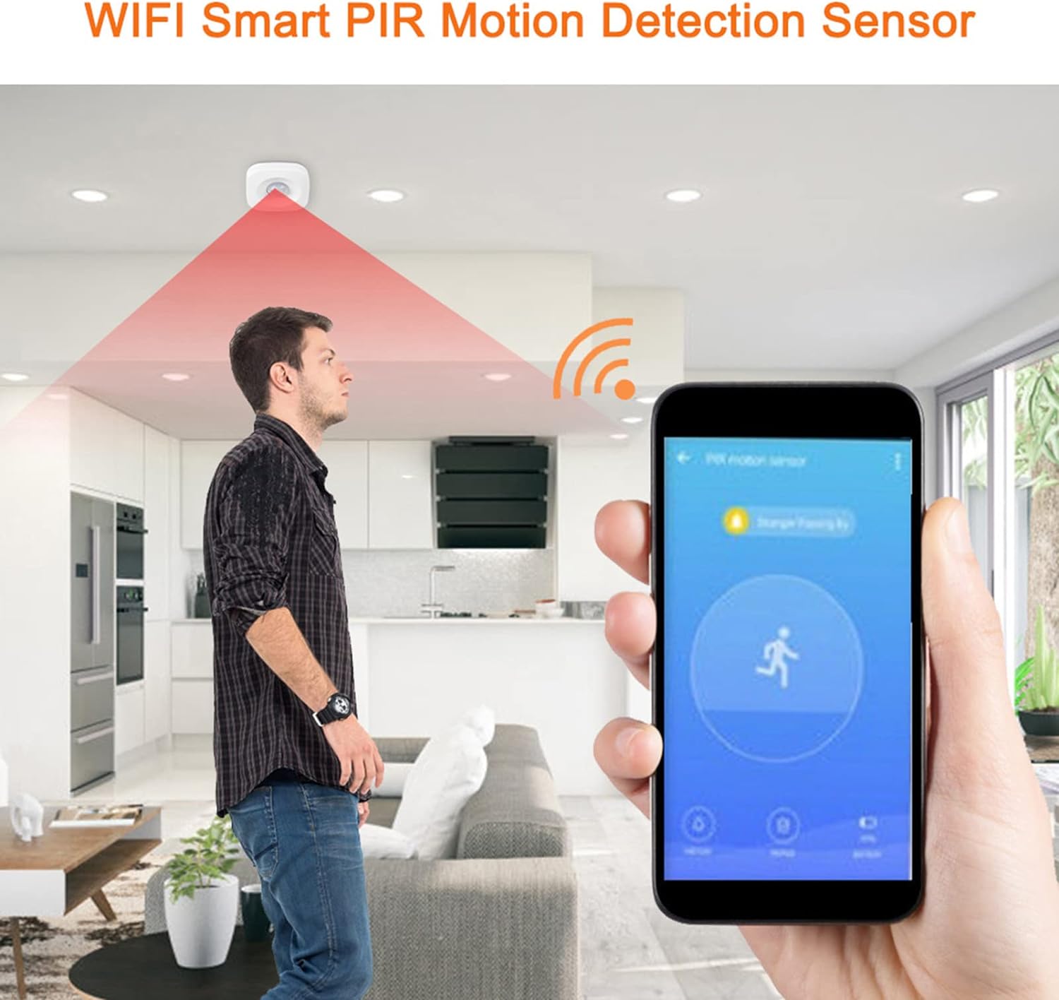 Tuya Smart Motion Sensor Zigbee WiFi Movement PIR Detector for Smart ...