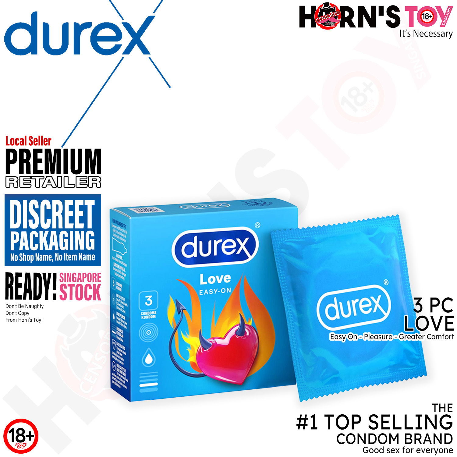 Durex Condom Big Condoms Safe Sex Men Protection Durex Sex Toy For