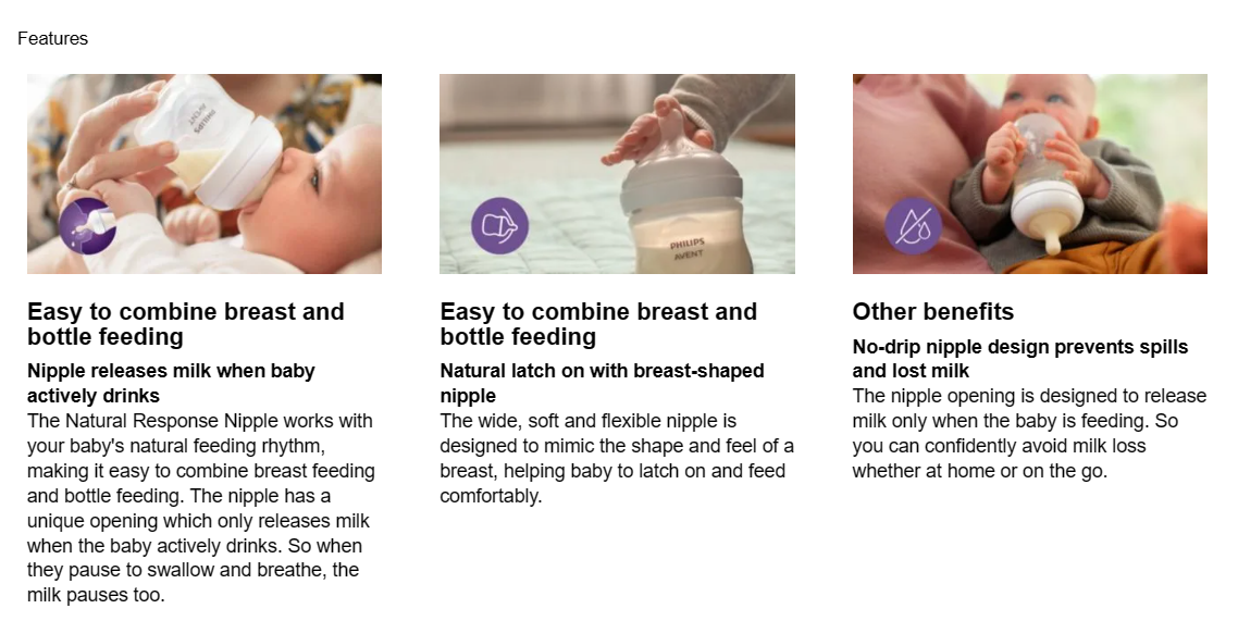 Philips Avent Natural 2.0 Teats 2-Pack | Baby Bottle Nipples ...
