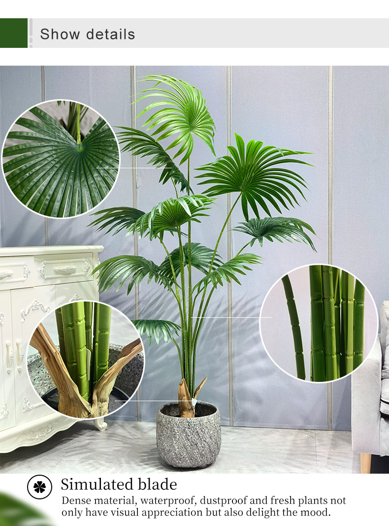 ODOROKU Artificial Plant Fake Table Plants Small Potted Plants Faux ...