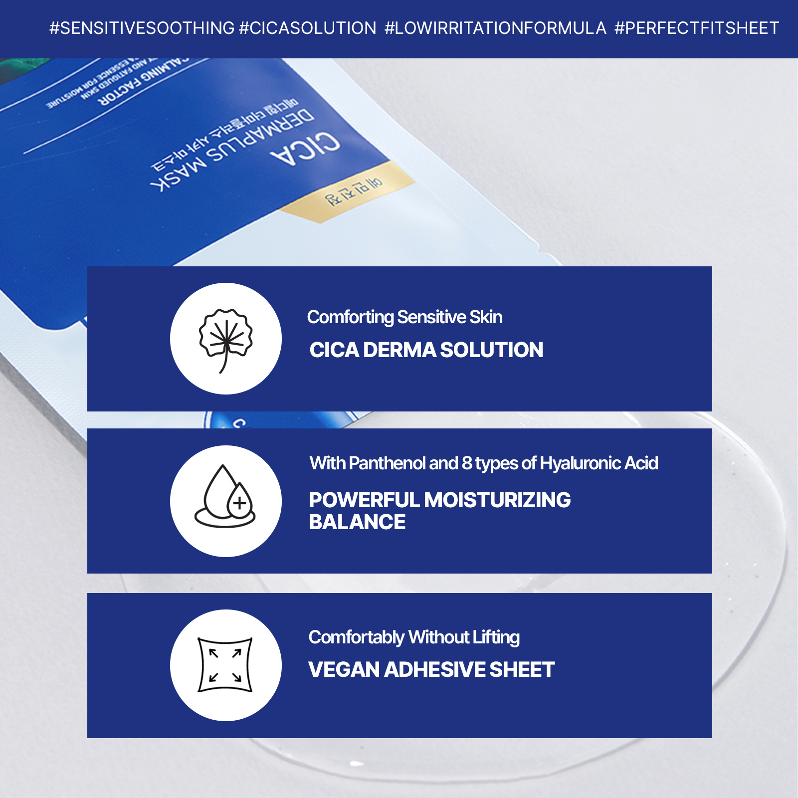 Dr. Ag Plus Cica Repair Peeling Pad 40p Plus Moist Derma Cica Repair Cream 50ml Set main image 1