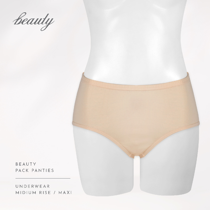 Beauty Lingerie - 100% Cotton 4IN1 Pack Panties Everyday Wear Underwear ...