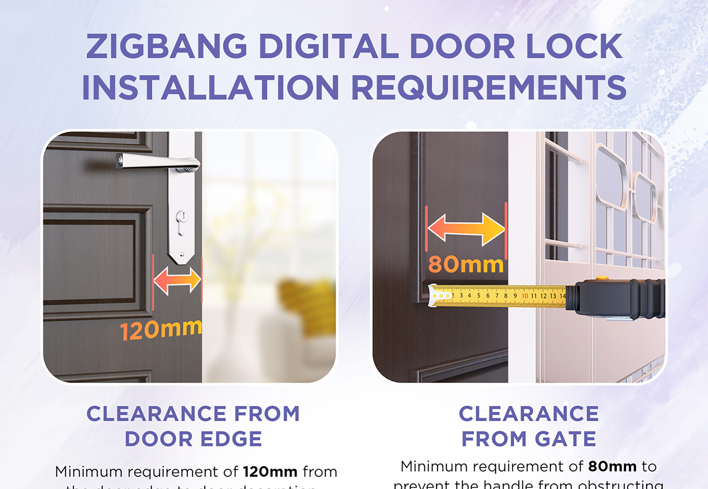 ZIGBANG SHP-H60F WIFI DIGITAL LOCK. FINGERPRINT/PIN/KEY+WIFI APP(FREE ...