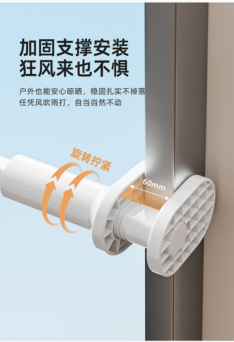 🔥Retractable Travel Drying Rack🔥Clamp Max 6cm🔥Portable 🔥5 holes🔥 Max ...
