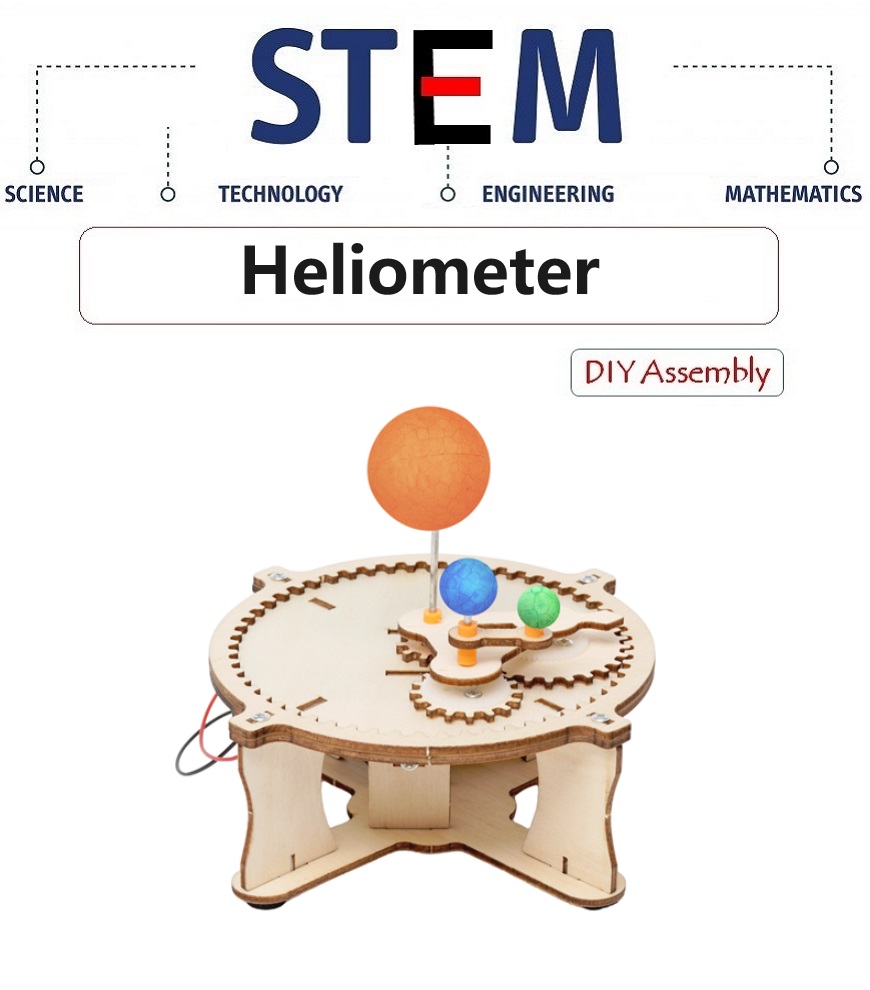 DIY Handmade Science STEM Kit: DIY Heliometer: Educational Science Toys ...