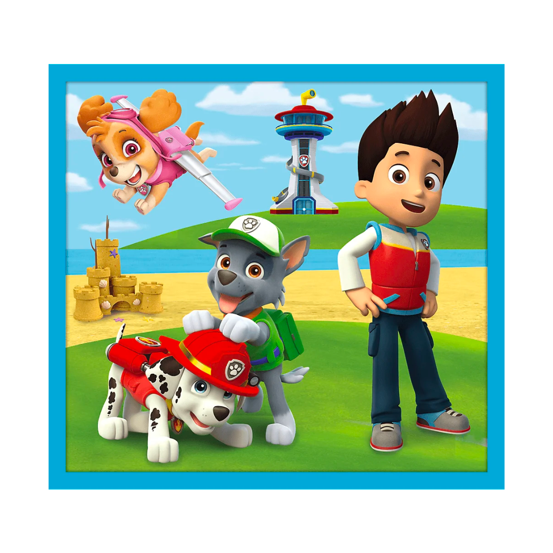 Trefl 10-in-1 Jigsaw Puzzle: Paw Patrol - Reliable Paw Patrol Team ...