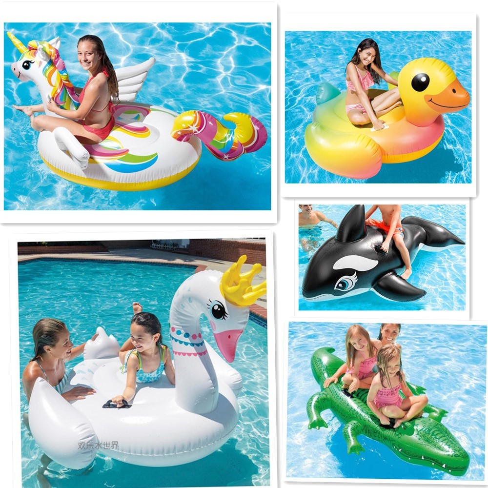 [SG Stock] Giant Inflatable Float Swimming Floaties Inflatable Ride-On ...