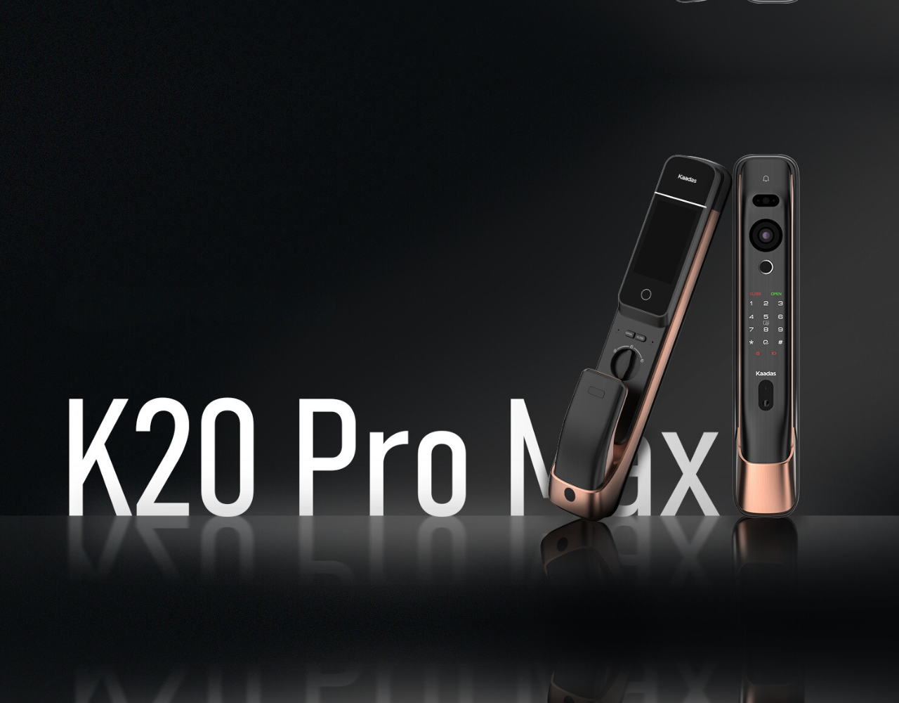Kaadas K20 Pro Max Face Recognition Digital Door Lock - WiFi Enabled ...