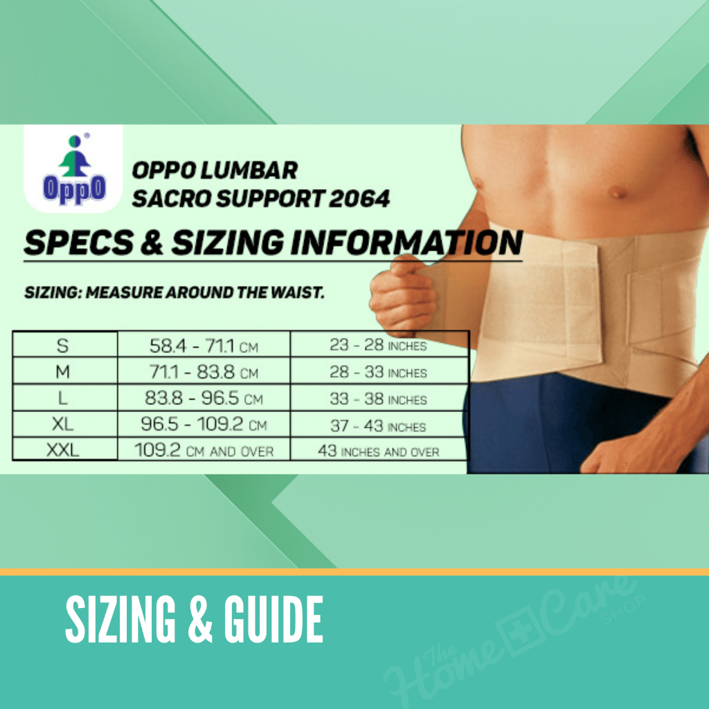 OppO Lumbar Sacro Support 2064 | Back Support | Shopee Singapore
