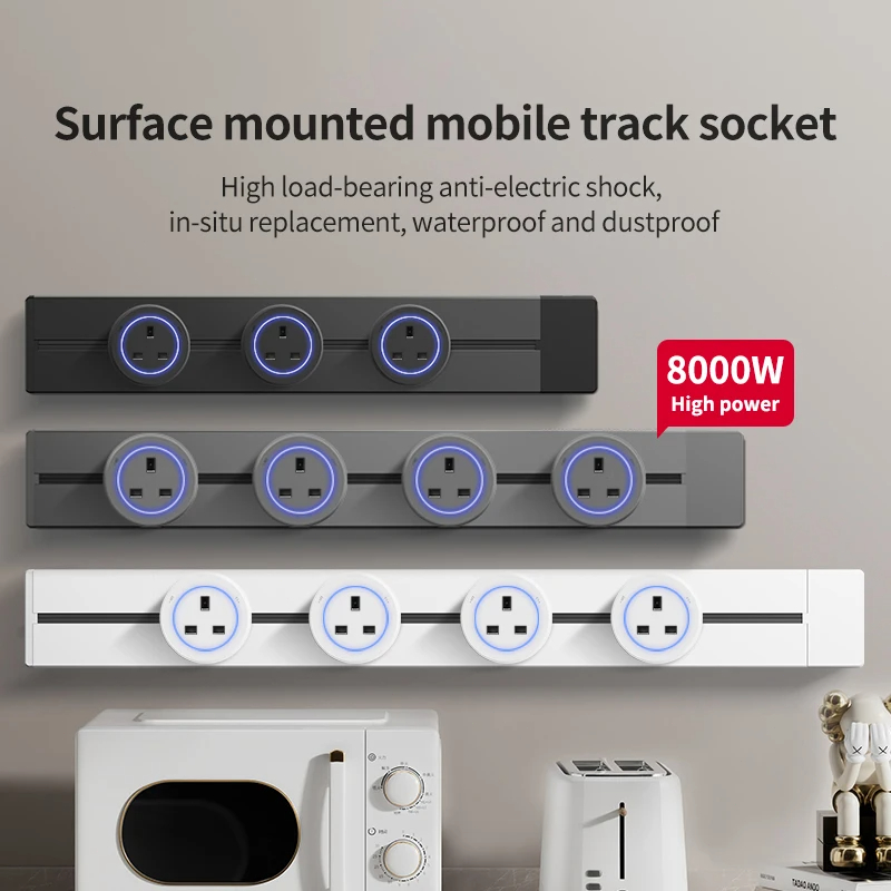 [SG] 2025 New Pattern Power Track Socket Home Kitchen Appliances ...