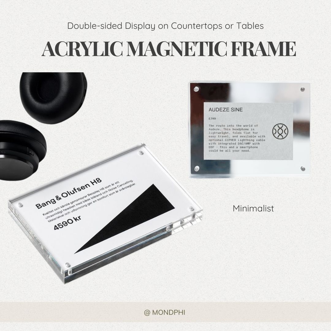 [Ship from SG 🇸🇬 ] 2R,4R,5R Ditadot Acrylic Magnetic Photo Frame ...
