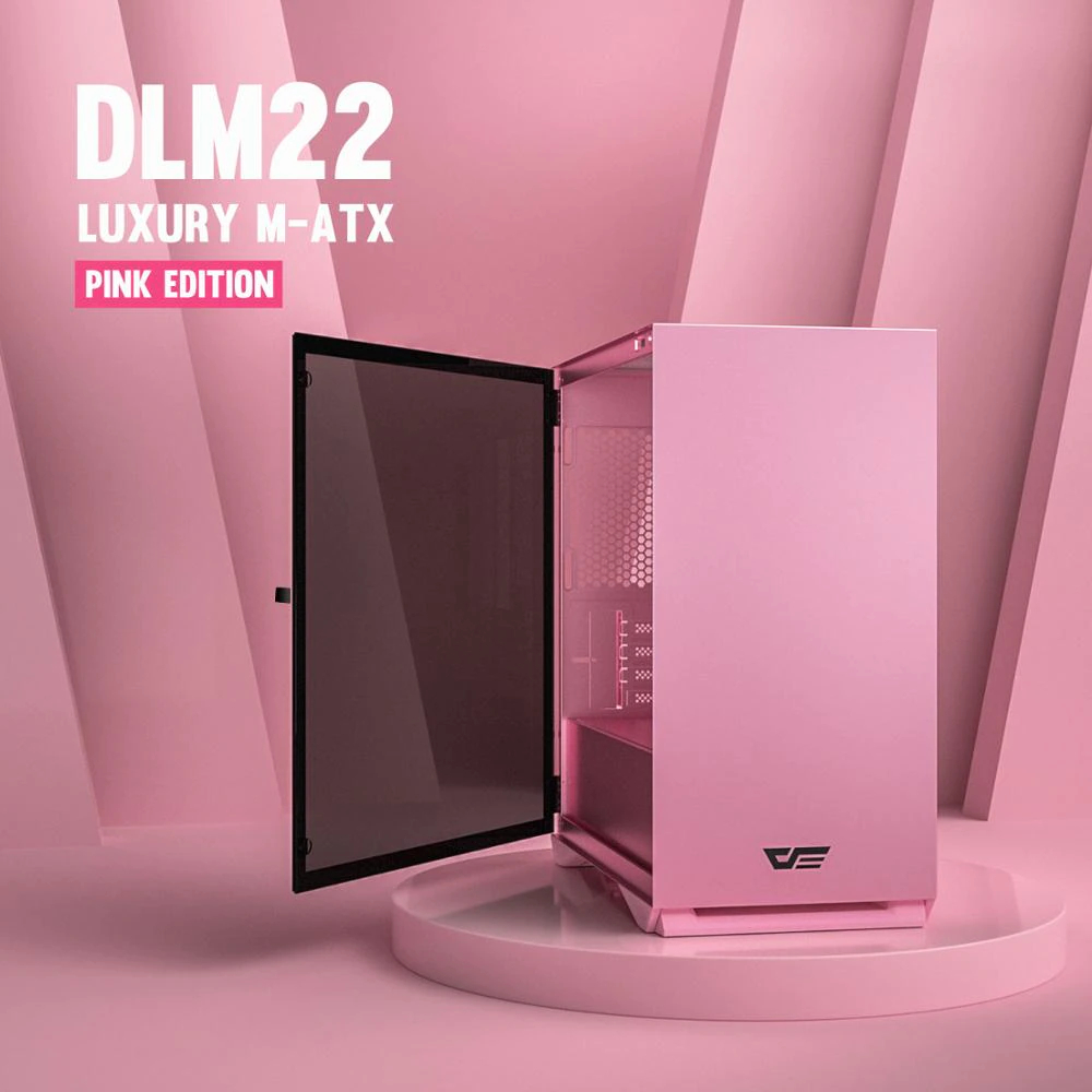 New Pink MATX Tower Casing Side Tempered Glass For Sales! | Shopee ...