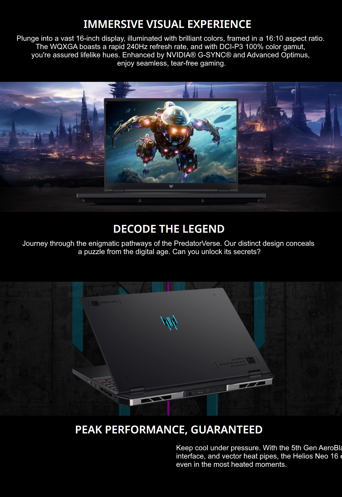 [NEW AI Gaming PC][NVIDIA RTX 4050 & Intel i7 -14700HX] Predator Helios ...