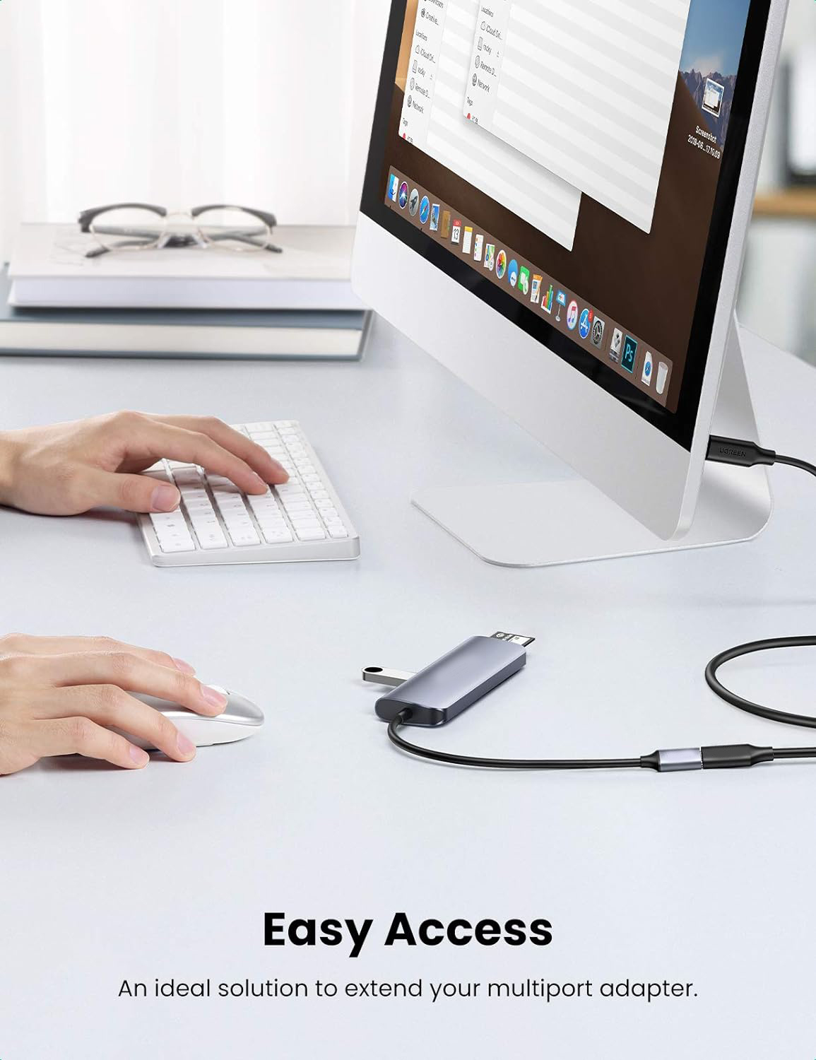 USB Type C Extension Cable USB 3.2 Gen 2 Male to USB C Female 10Gbps ...