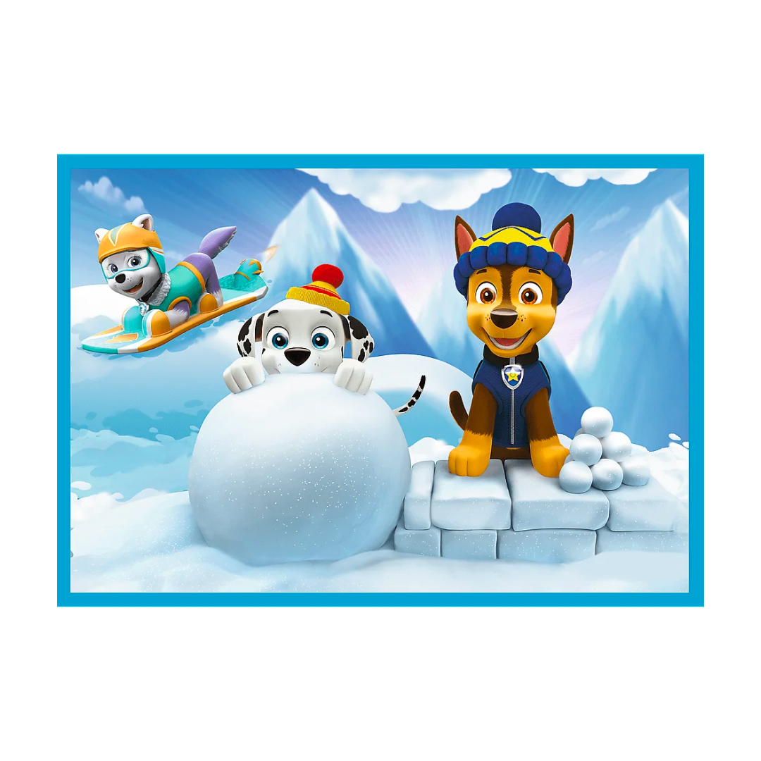Trefl 10-in-1 Jigsaw Puzzle: Paw Patrol - Reliable Paw Patrol Team ...