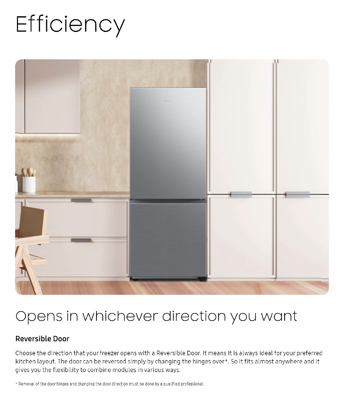 Samsung RB45DG600ES9SS Bottom Mount Freezer Refrigerator, 458L, 3 Ticks Shopee Singapore