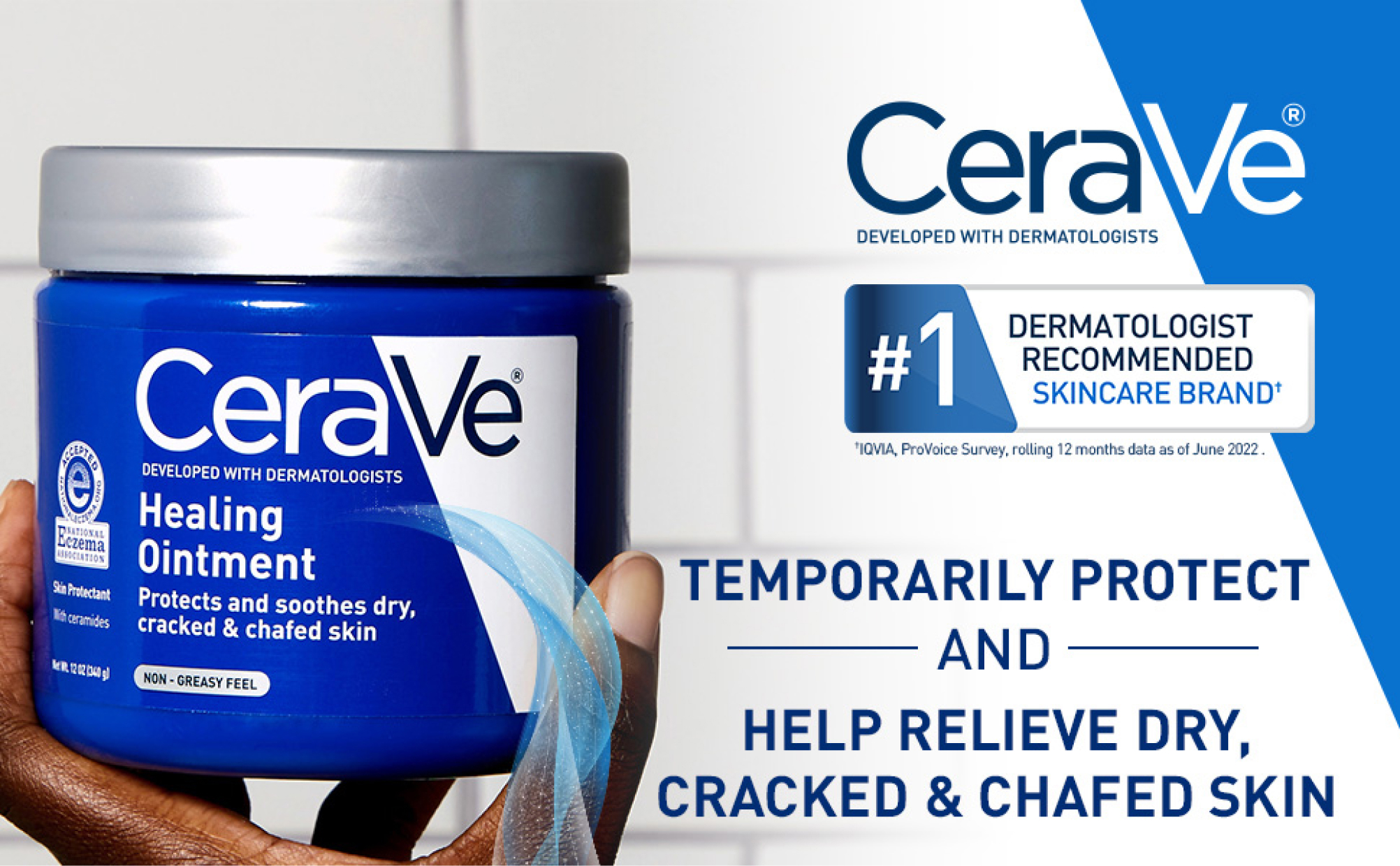 [Fast Shipping] CeraVe Healing Ointment for Cracked, Chafed, and ...