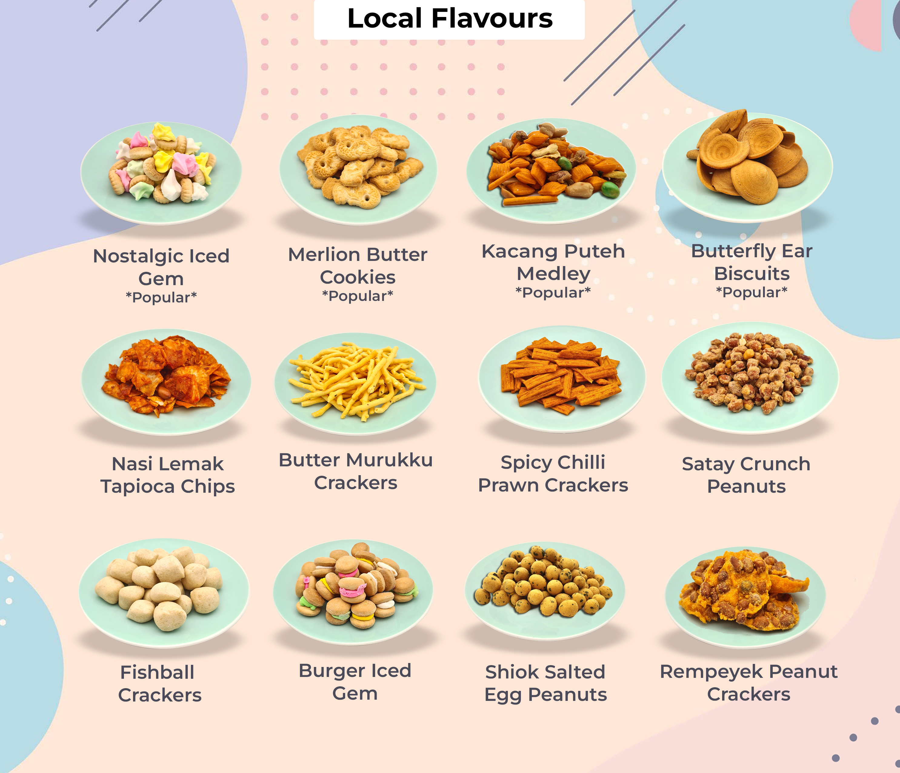 SnackFirst Singapore Snacks Gift Box Local Snacks (NDP Specials ...