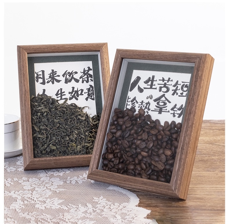 [SG Stock]4R 5R 6R Wooden Picture Frame Wall Art Poster Painting Photo ...