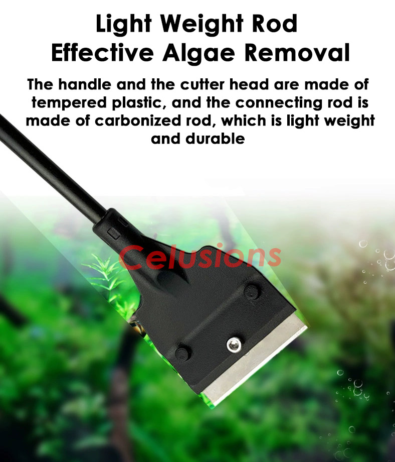 【SG Seller】 ️Fish Tank Razor Algae Scraper ️Aquarium Cleaning Tool 5 ...