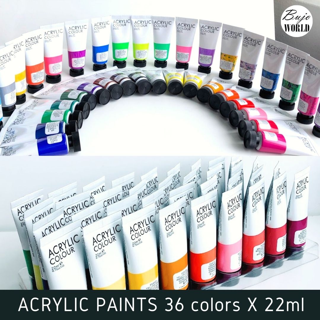 66 Piece Acrylic Painting Set With Table Easel, 32 Acrylic - View #9