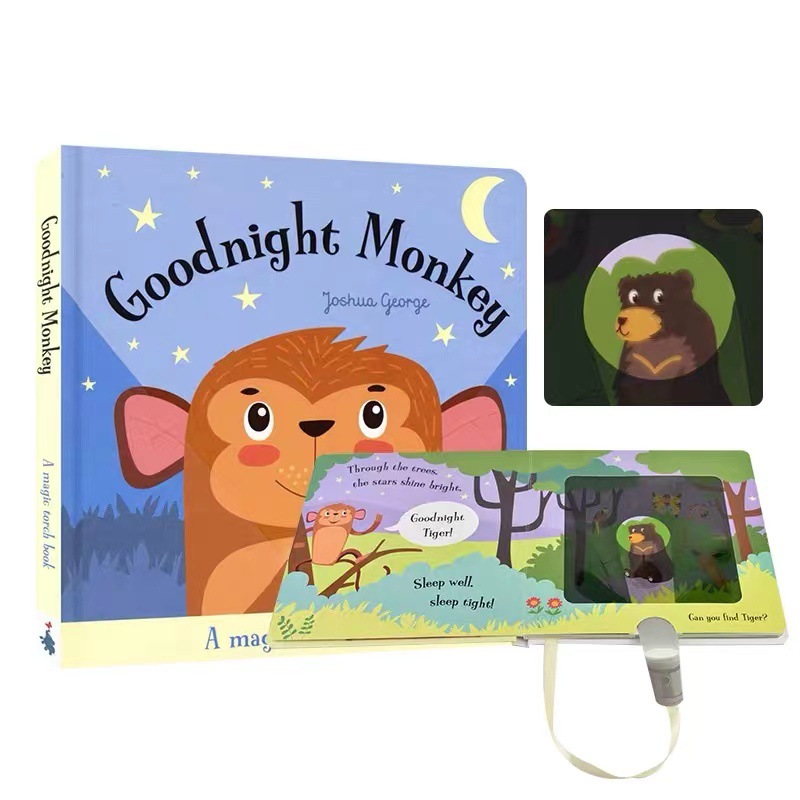 Magic Torchlight Story Books, Goodnight Series, Fun & Interactive board ...