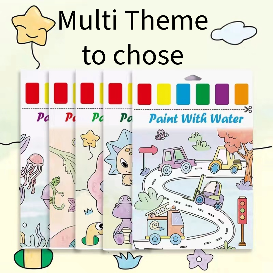 Art and Craft for Kids Watercolour Set Colouring Set Coloring Book for ...