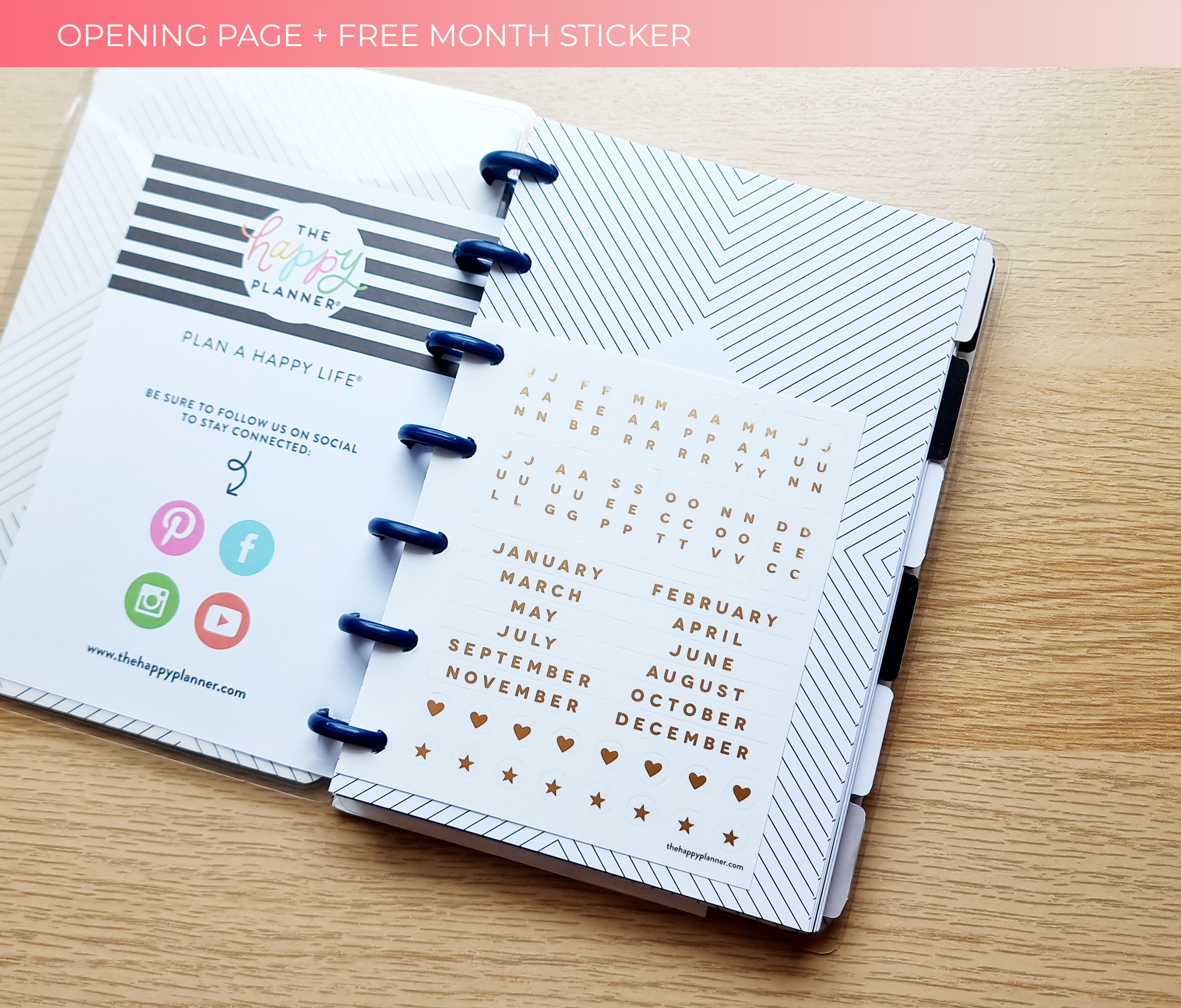 [UNDATED] Mini Happy Planner - Dashboard Layout | Shopee Singapore