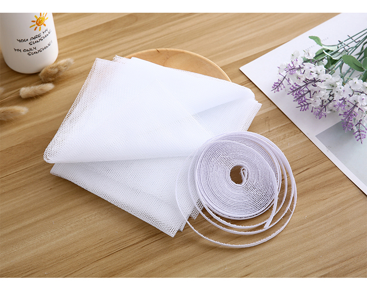 Anti Mosquito Net Mesh Flyscreen With Velcro tape Invisible Indoor ...