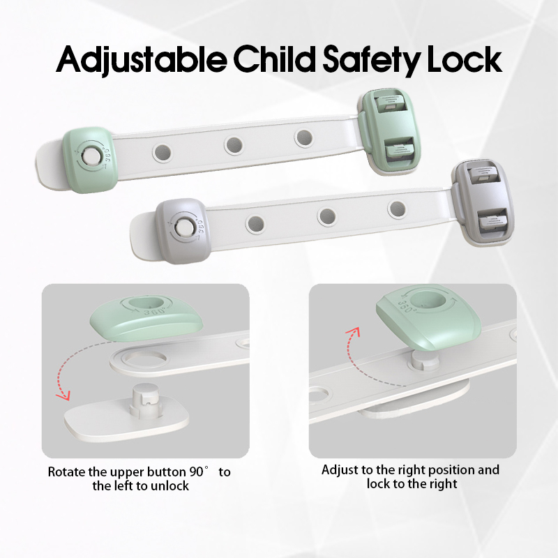 【SG】Baby Safety Lock Baby Anti Pinch Hand To Hand Door Lock Cabinet ...