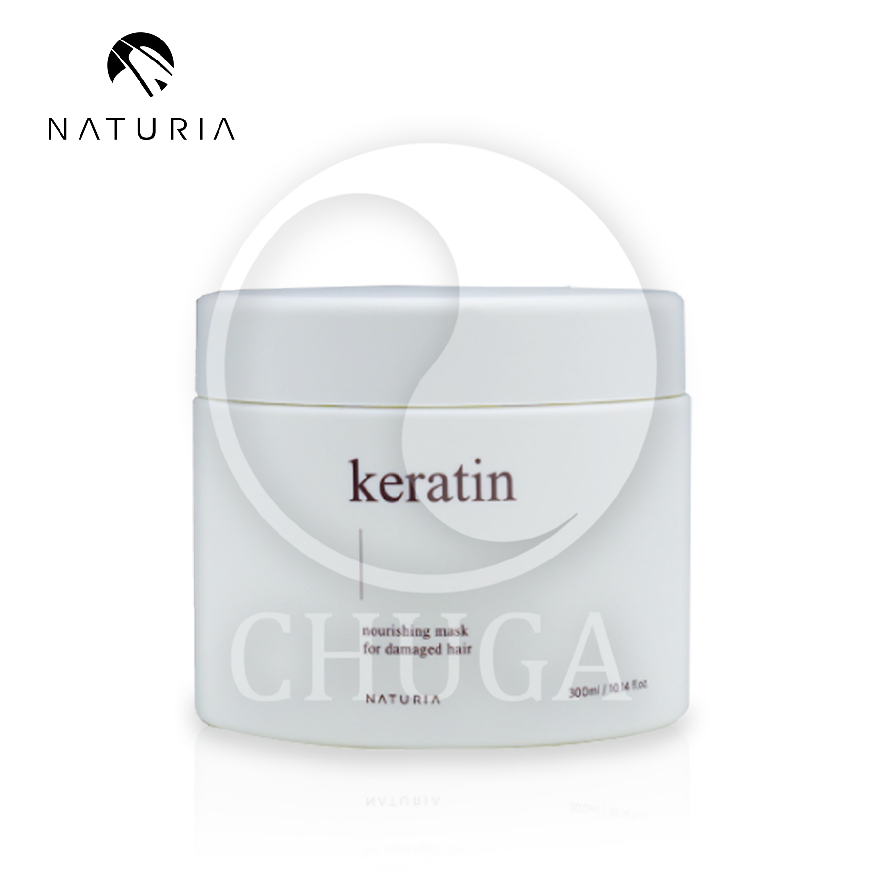 ☆ 𝐍𝐀𝐓𝐔𝐑𝐈𝐀 Keratin & Nourishing Hair Mask 300ml ☆ For