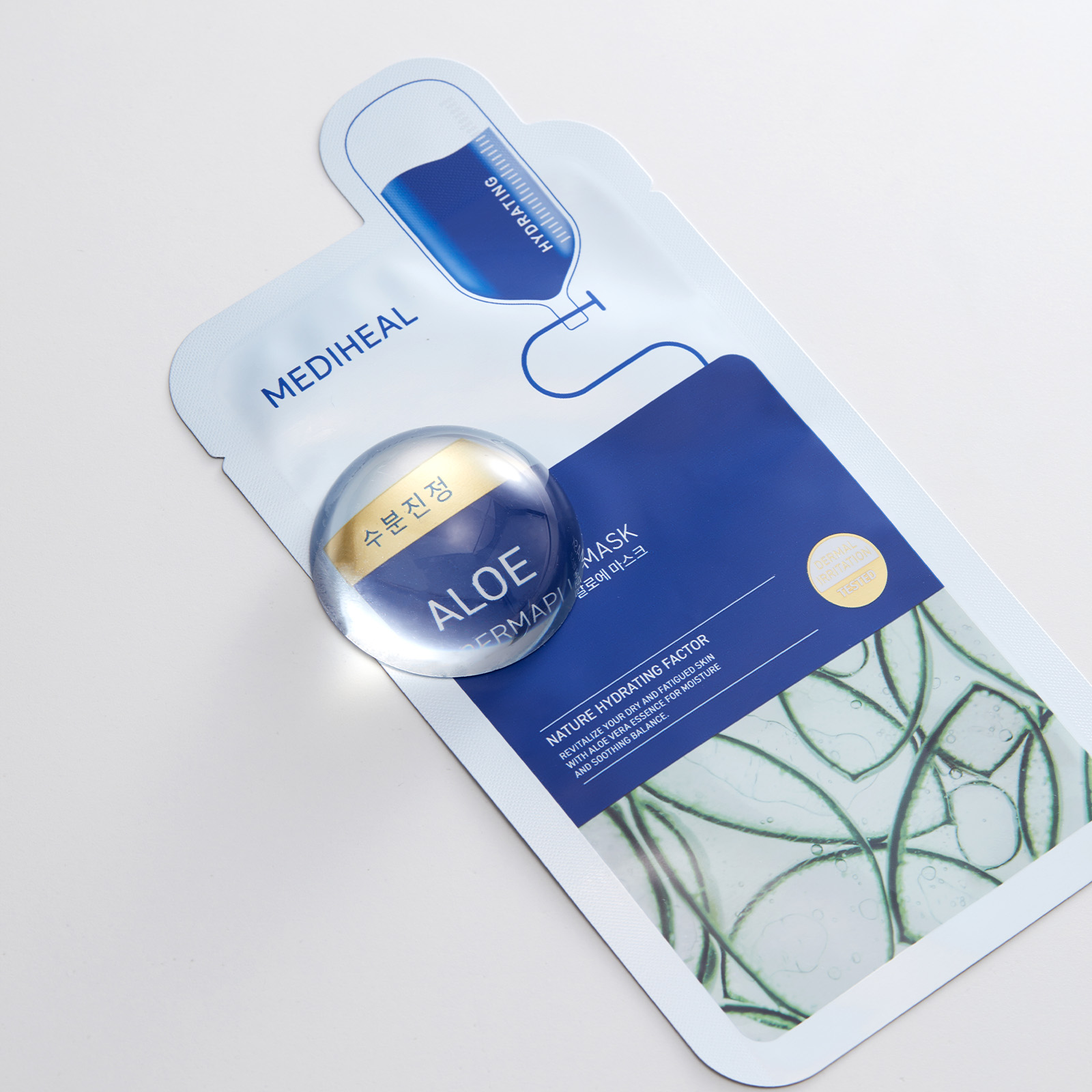Mediheal Derma Plus Aloe Mask Mask BOX, 10s - Moisturizes and soothes ...