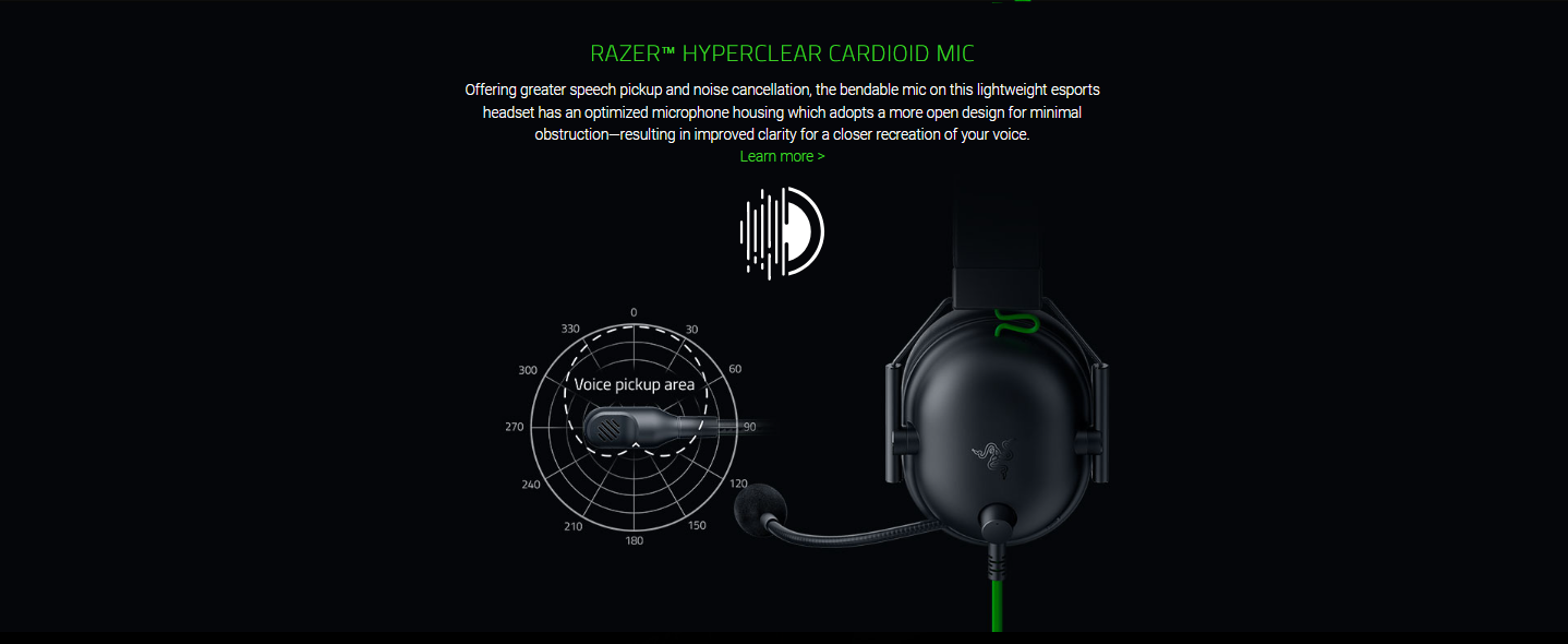 Razer BlackShark V2 X - Wired Gaming Headset - FRML Packaging - Black ...