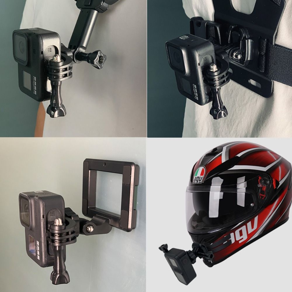 Gopro Action camera Vertical bracket Mount Adapter ballhead 360 ...