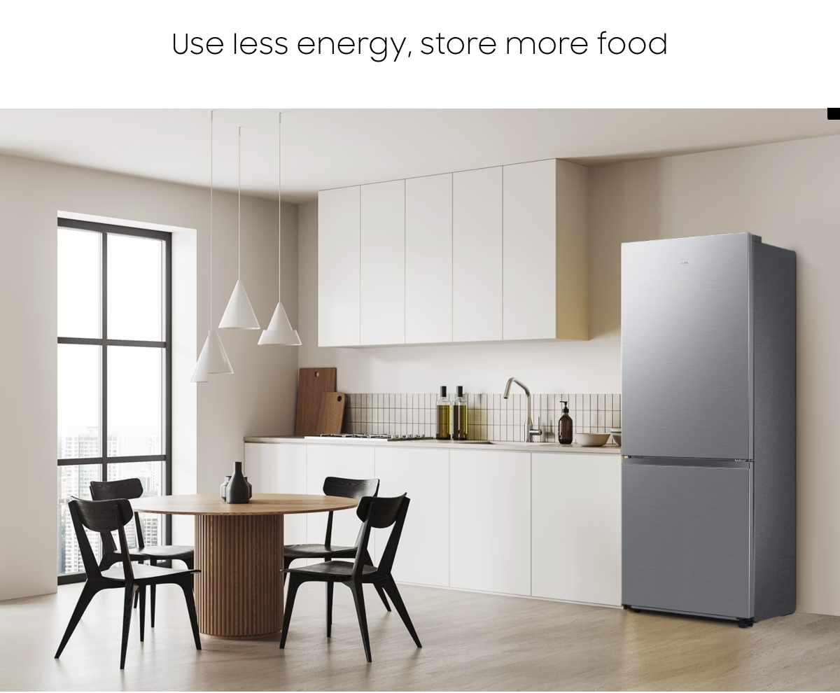 Samsung RB45DG600ES9SS Bottom Mount Freezer Refrigerator, 458L, 3 Ticks Shopee Singapore